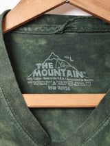 アメリカ製 THE MOUNTAIN オオカミ プリントTシャツ