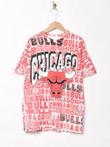 Chicago Bulls 総柄Tシャツ