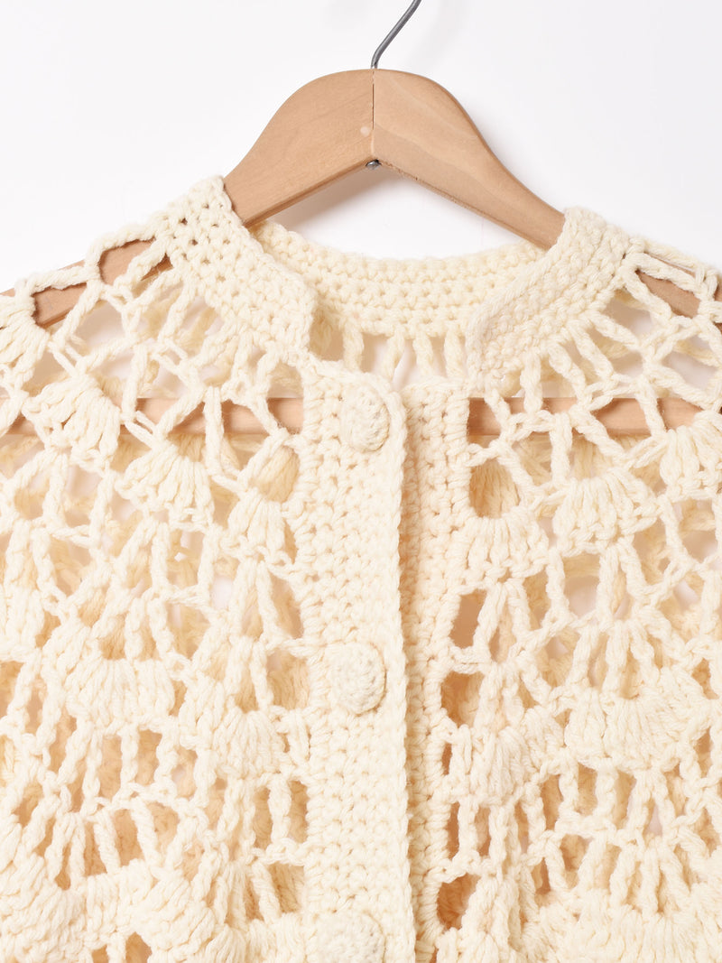 クロシェニットポンチョ