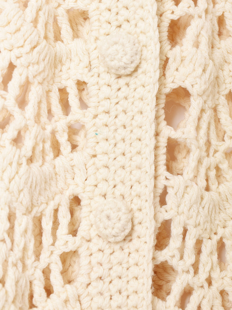 クロシェニットポンチョ