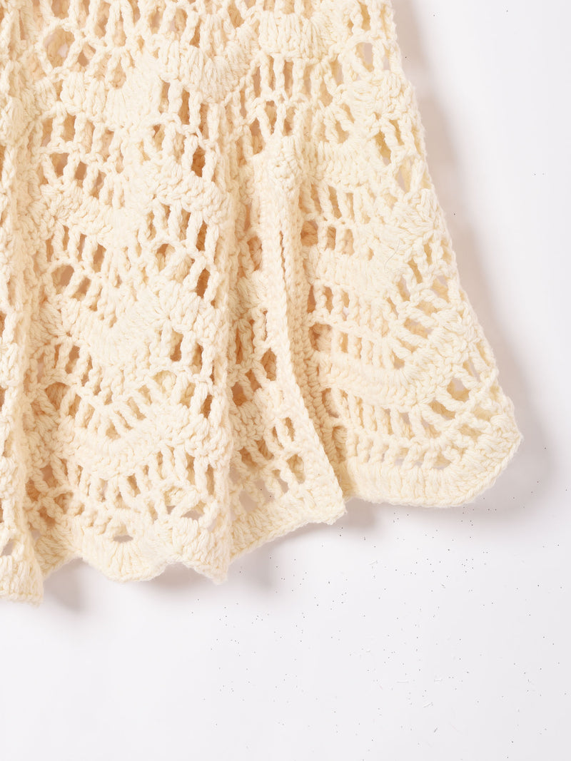 クロシェニットポンチョ