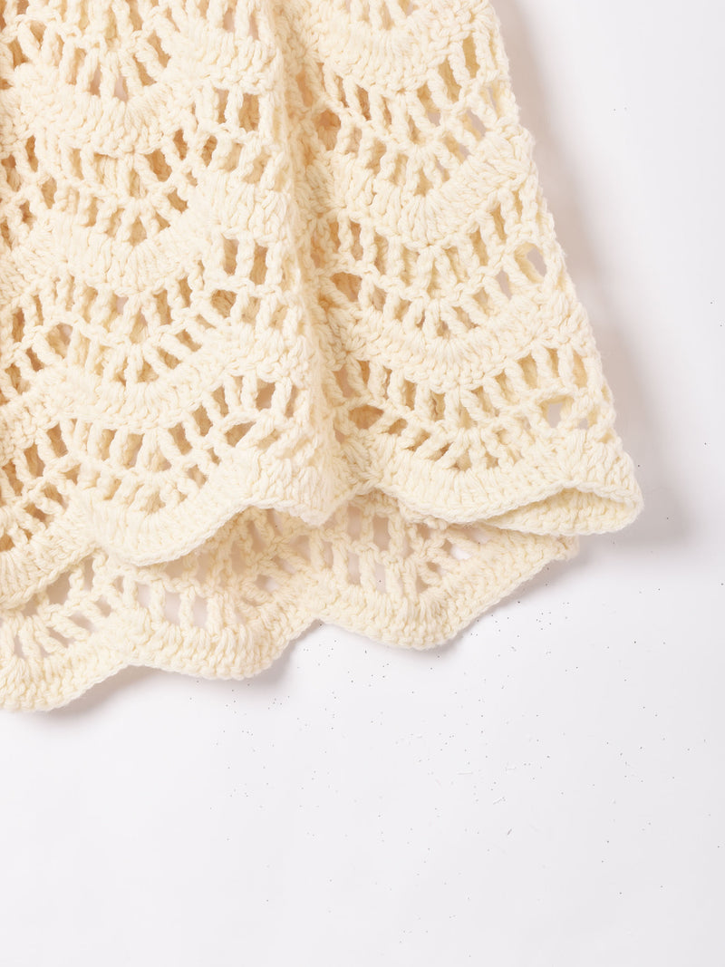 クロシェニットポンチョ