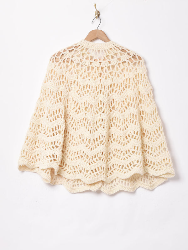 クロシェニットポンチョ