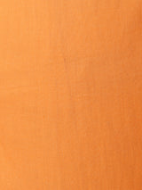 ビッグカラー 半袖ブラウス オレンジ