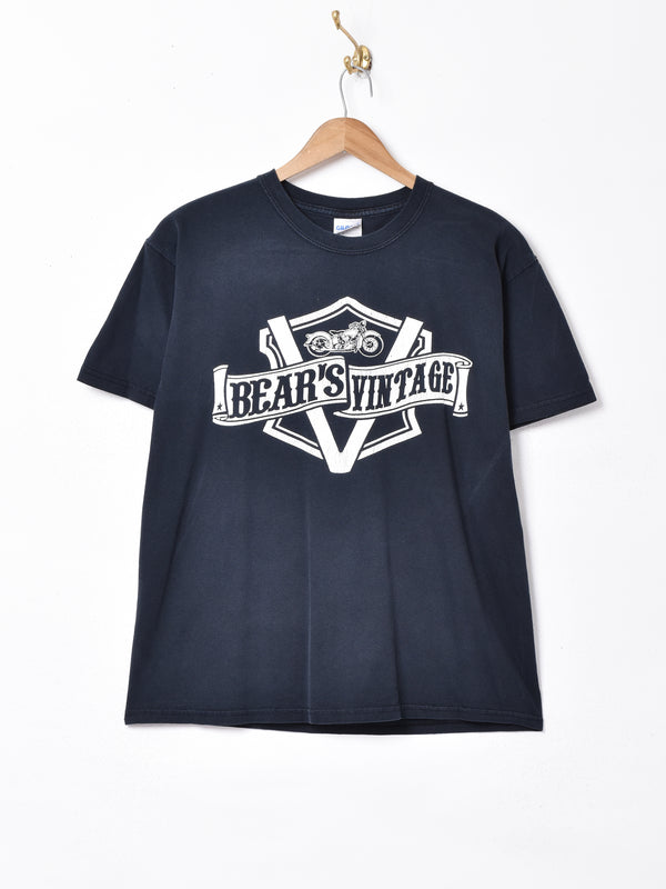 Bear’s Vintage Metalworks プリントTシャツ
