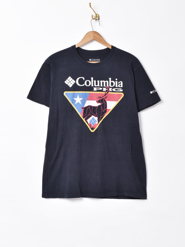 Columbia プリントTシャツ