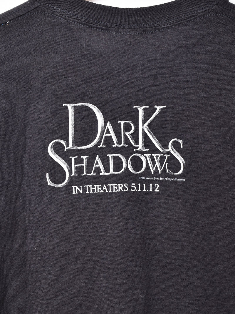 「Dark Shadows」プリントTシャツ