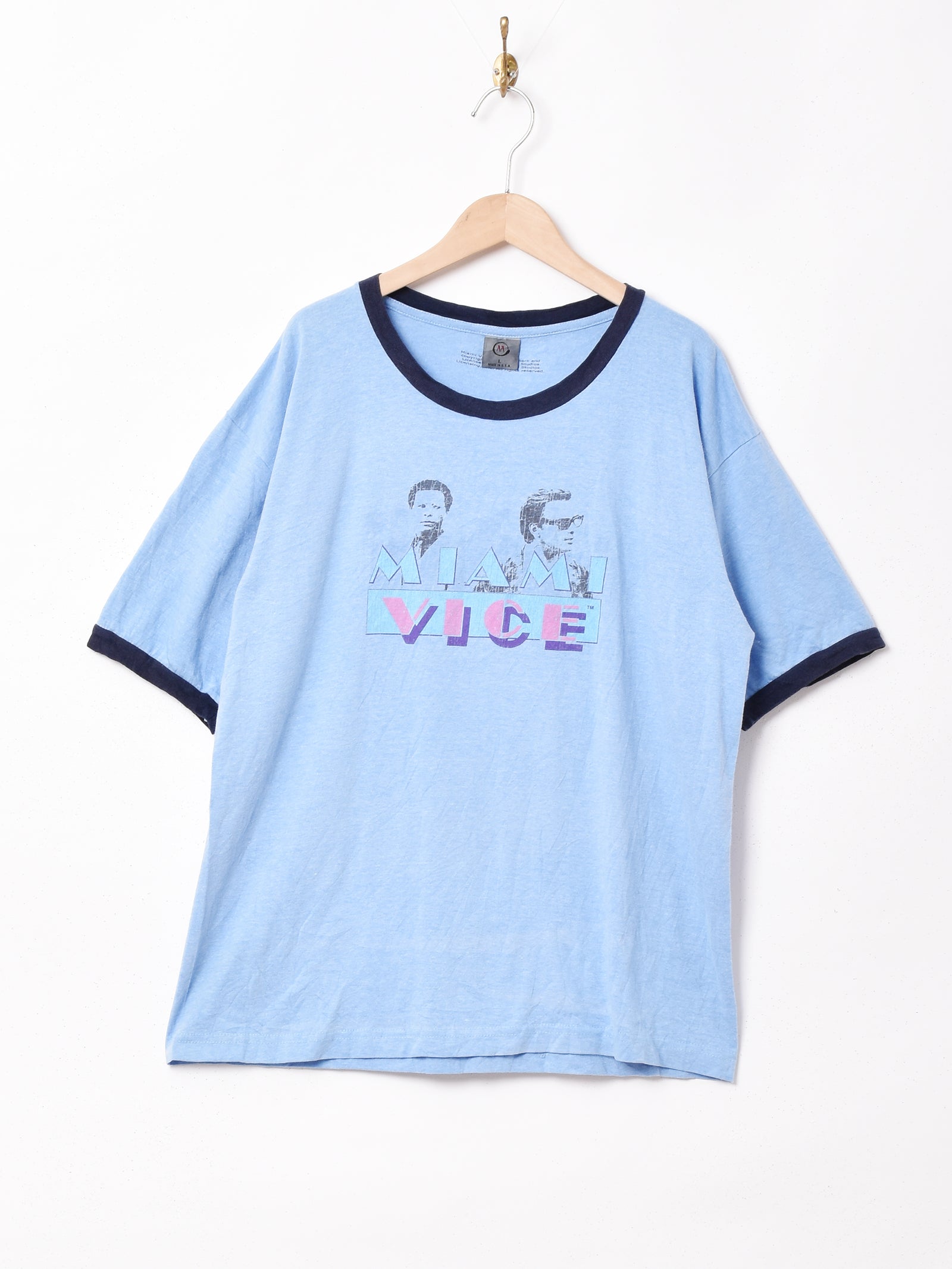 Miami Vice」リンガーTシャツ – 古着屋Top of the Hillのネット