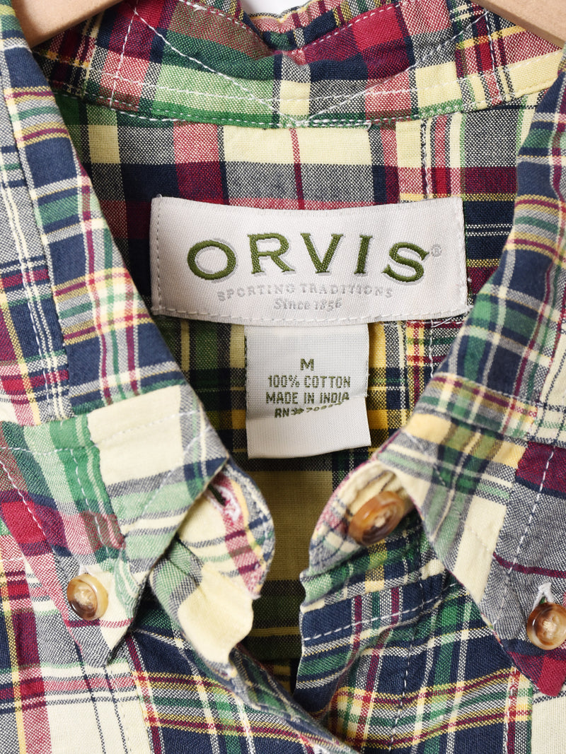 ORVIS 半袖チェックシャツ