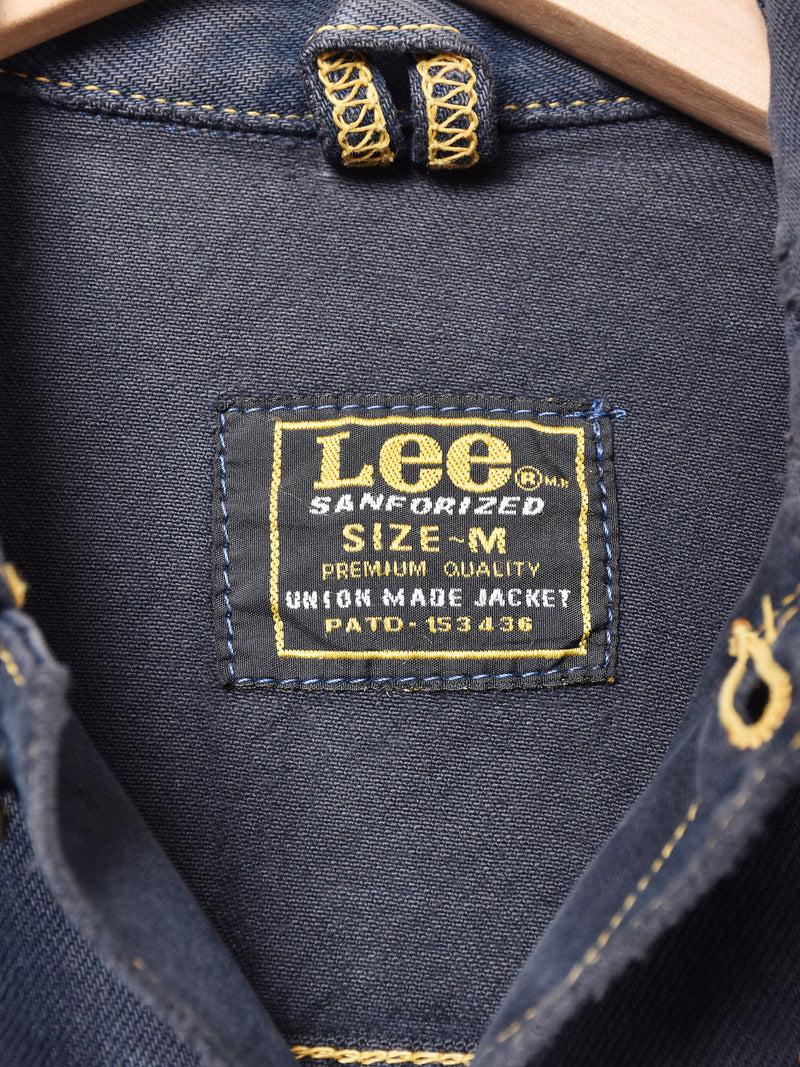 アメリカ製 Lee ブラックデニムジャケット
