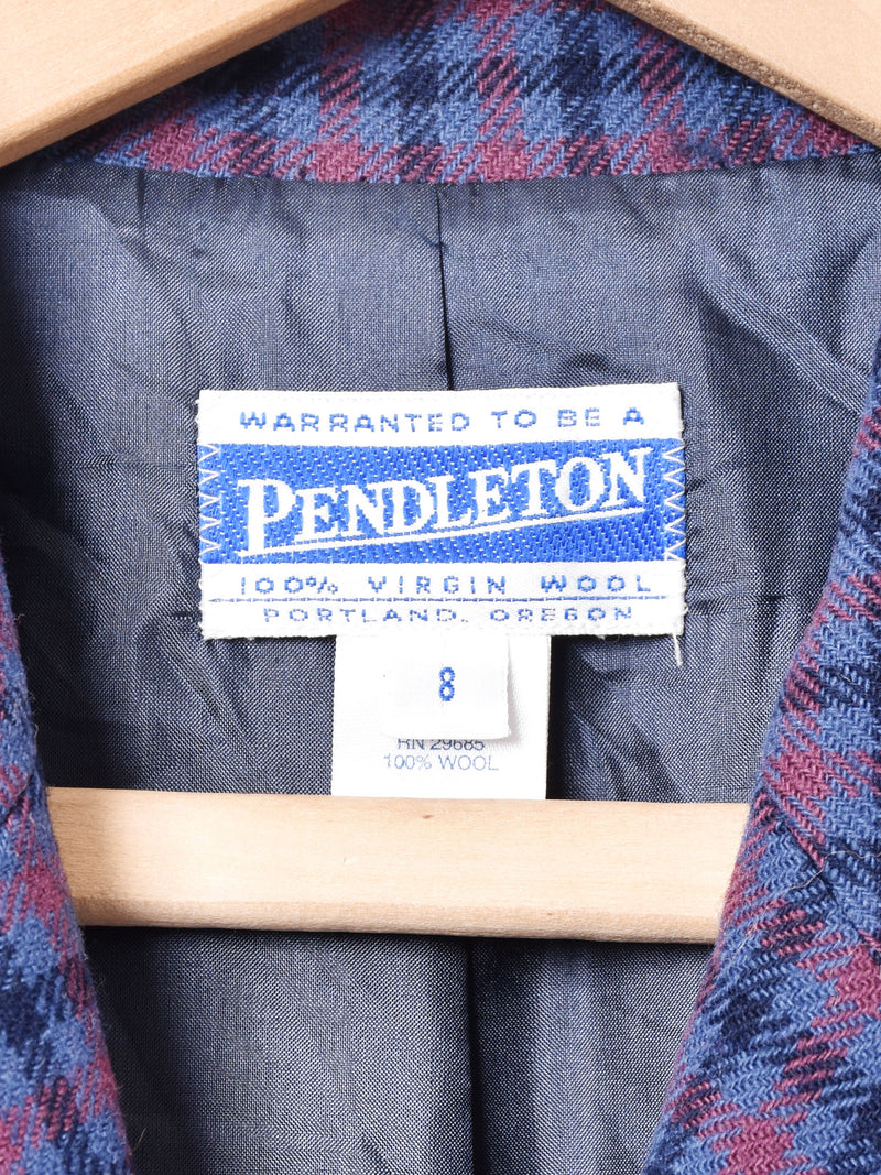 アメリカ製 PENDLETON チェック テーラードジャケット