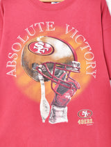 49ERS アメフト プリントTシャツ