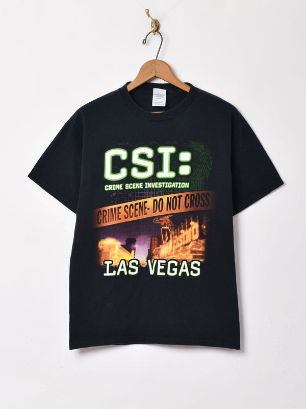 アメリカ製 「CSI」 プリントTシャツ