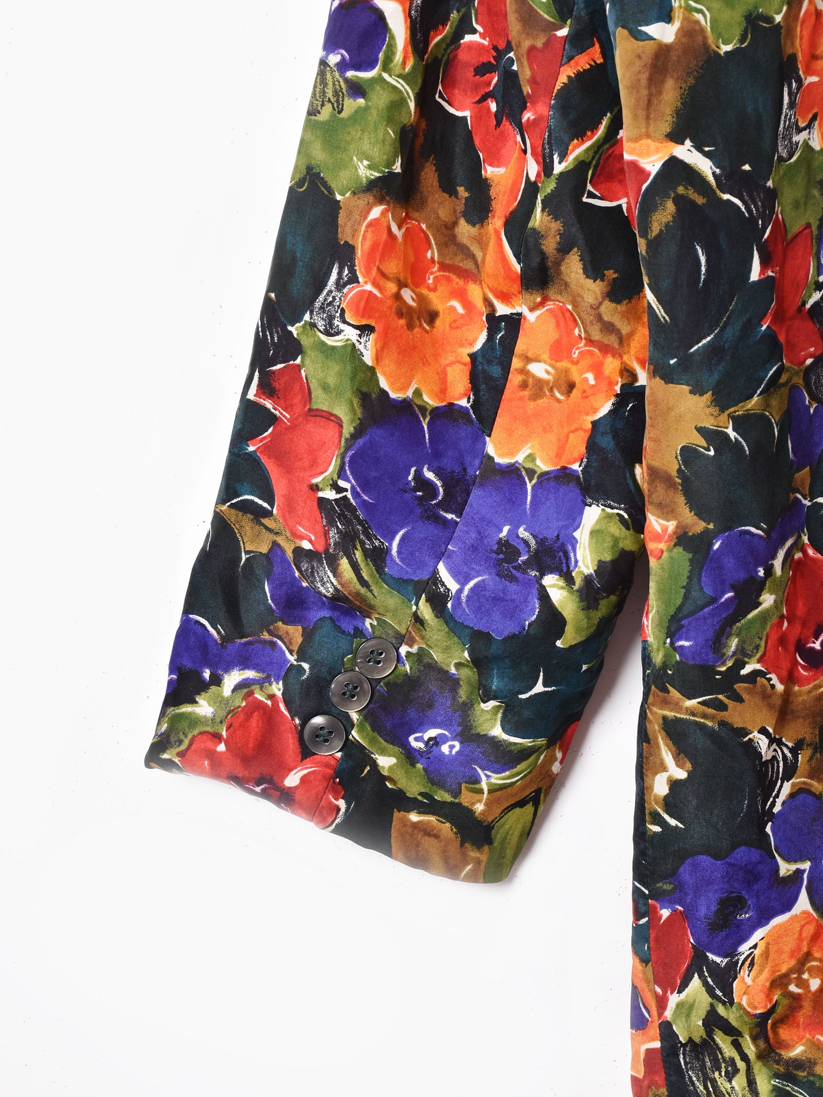 SWISH クロップド丈 ジャケット 花柄 ショート丈 レディース 古着 ds223-706-3246_21.jpg