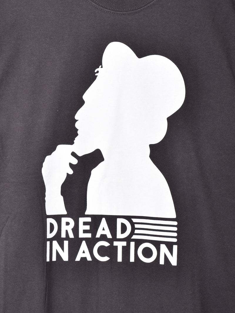 【2色展開】 プリントTシャツ【DREAD IN ACTION】