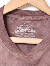 THE MOUNTAIN タイダイ フクロウ プリントTシャツ