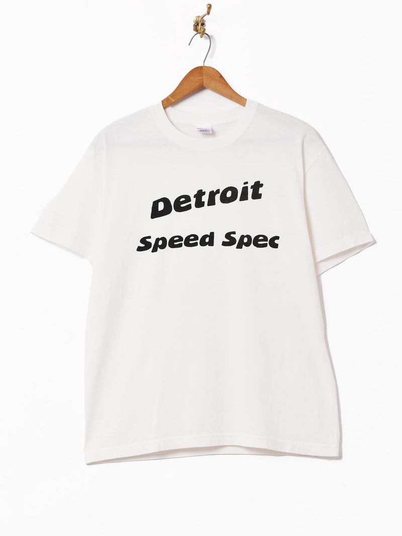 【2色展開】 プリントTシャツ【Detroit】