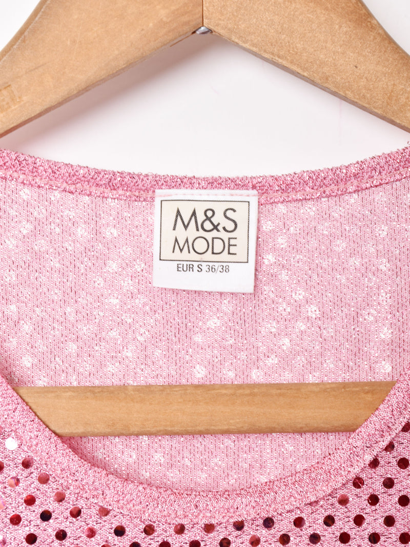 ノースリーブ ラメトップス