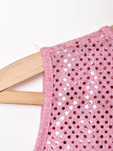 ノースリーブ ラメトップス