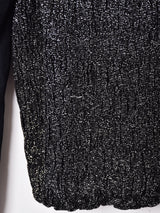 長袖 ラメ デザイントップス