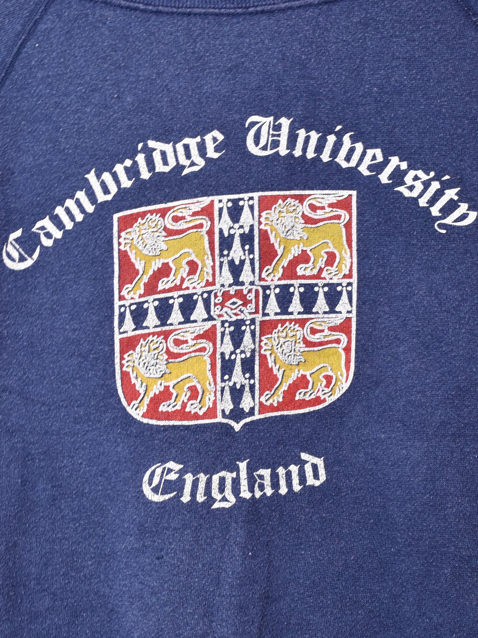 イギリス製 Cambridge University プリントスウェットシャツ – 古着屋Top of the Hillのネット通販サイト