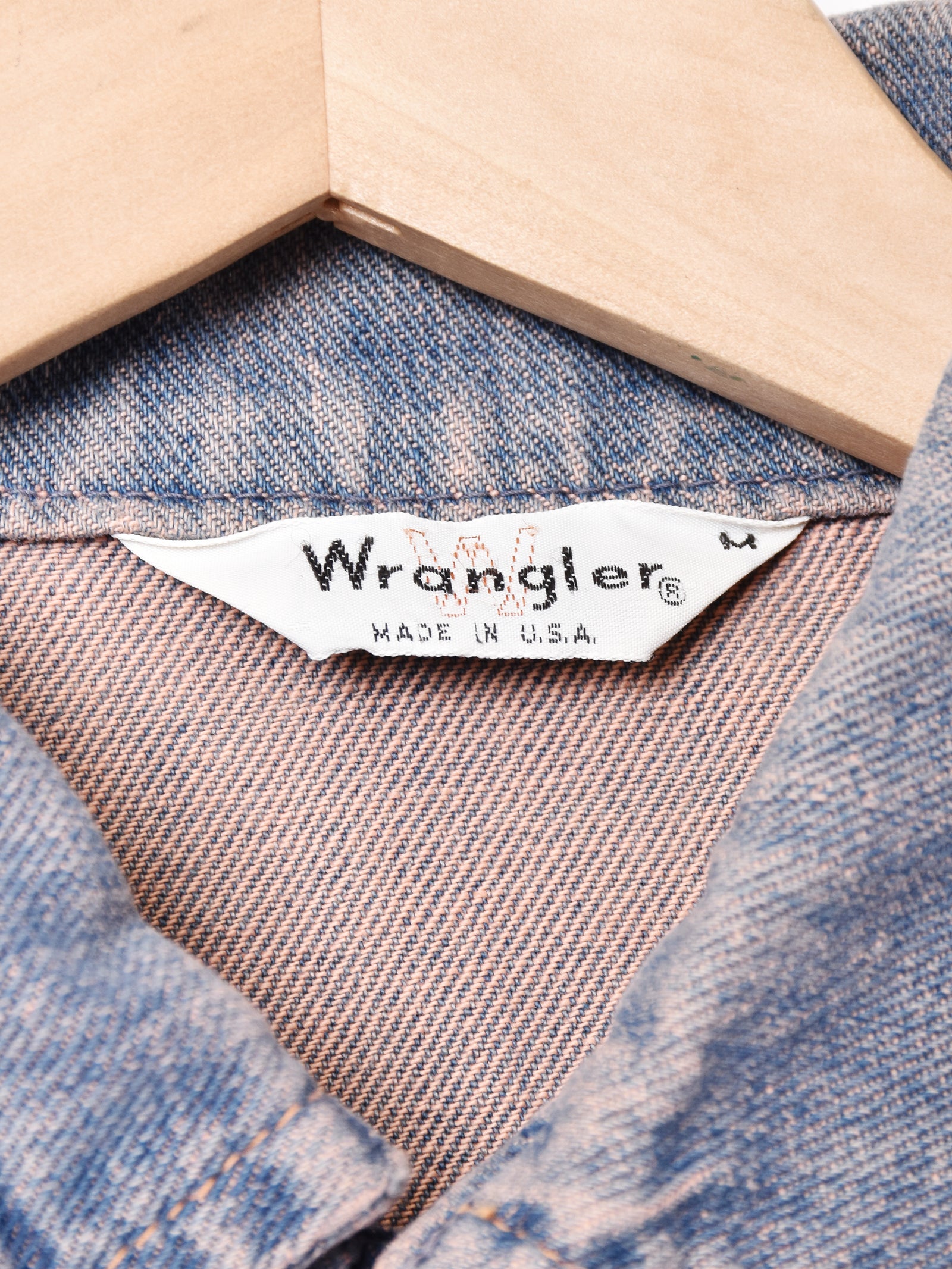 アメリカ製 後染め Wrangler デニムジャケット – 古着屋Top of the