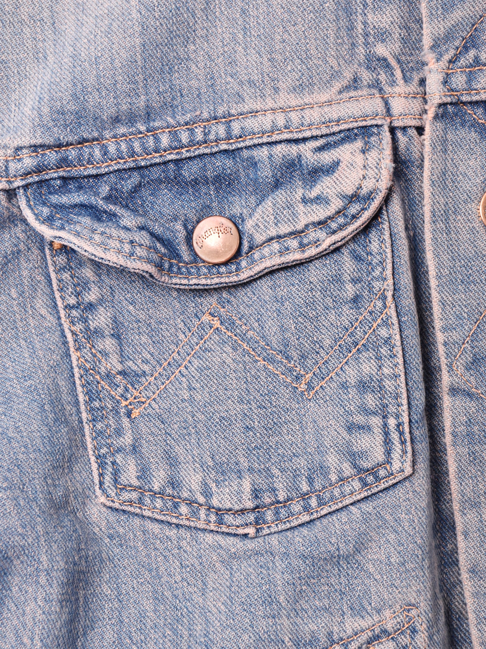 アメリカ製 後染め Wrangler デニムジャケット – 古着屋Top of the