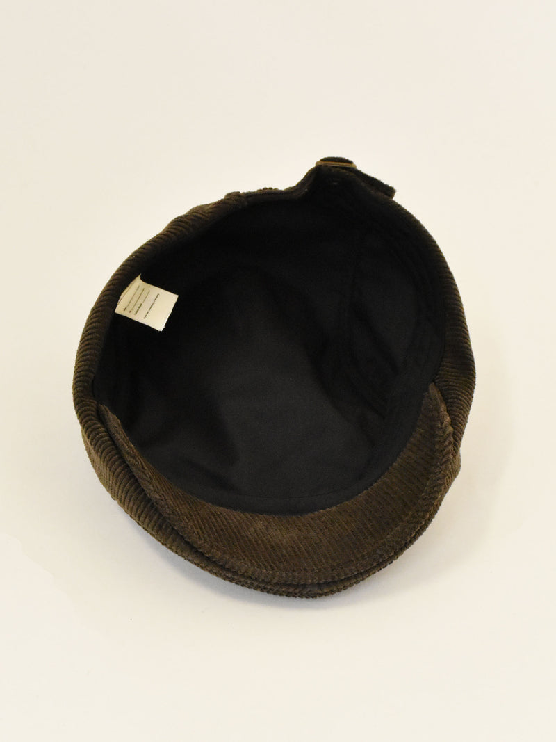 コーデュロイ バックアジャスターハンチング