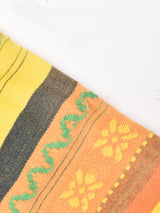 刺繍 ボーダー 半袖シャツ