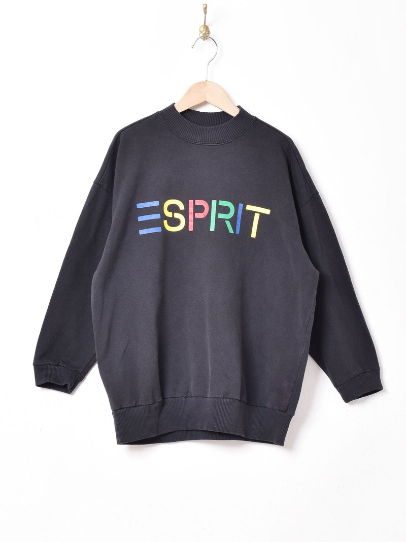 ESPRIT ロゴプリントスウェット