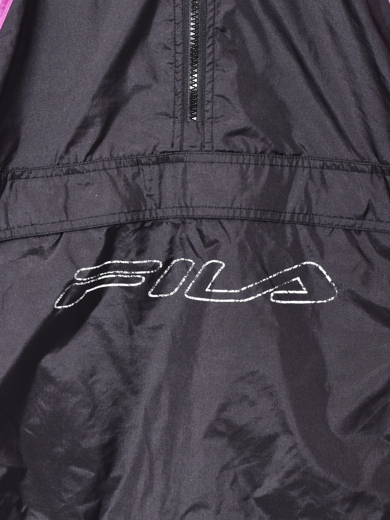 FILA 切り替えデザイン アノラックパーカー