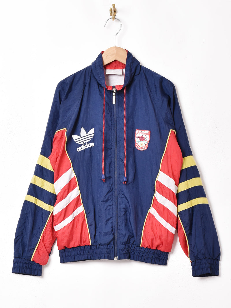 adidas Arsenal FC ラインデザイン ナイロンジャケット – 古着屋Top of 