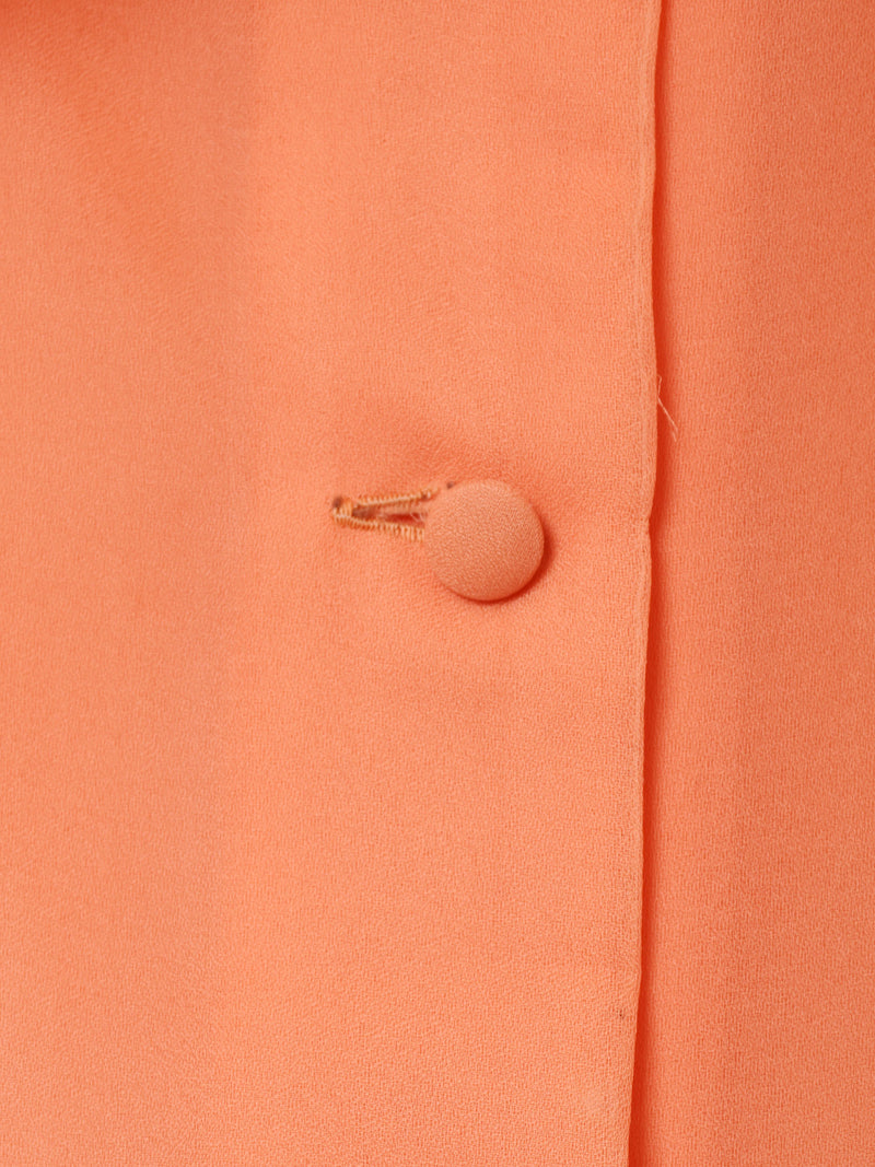 ノースリーブ ボウタイ シアーブラウス