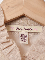 Free People 総レース スリーブレスブラウス