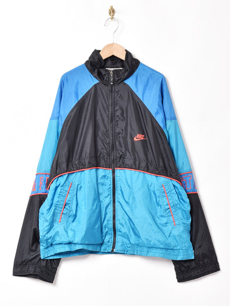 NIKE カラーデザイン ナイロンジャケット – 古着屋Top of the Hillの