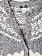 J .CREW デザインカーディガン