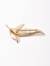 リーフモチーフ ブローチ