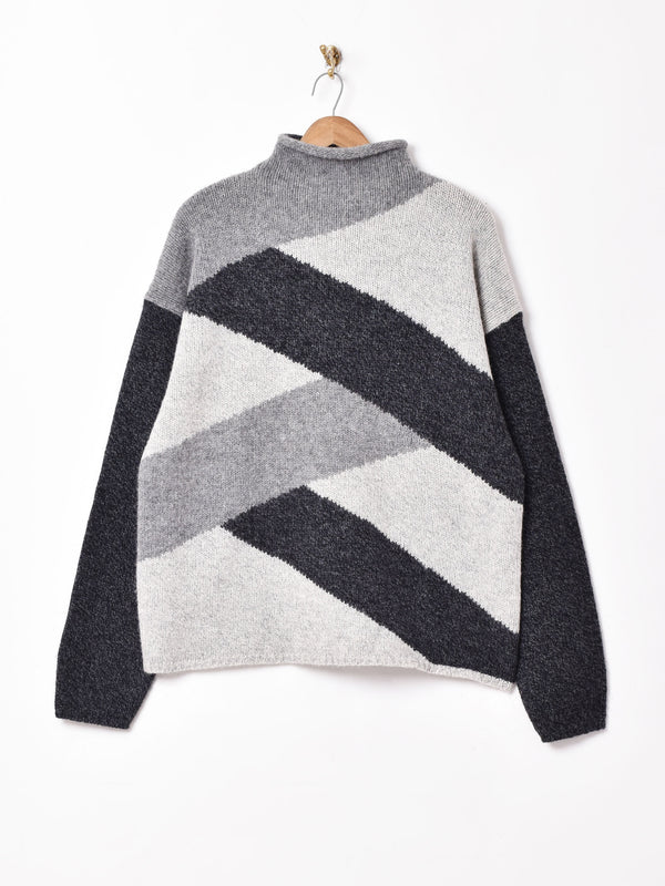 PENDLETON ハイネック ウール デザインセーター