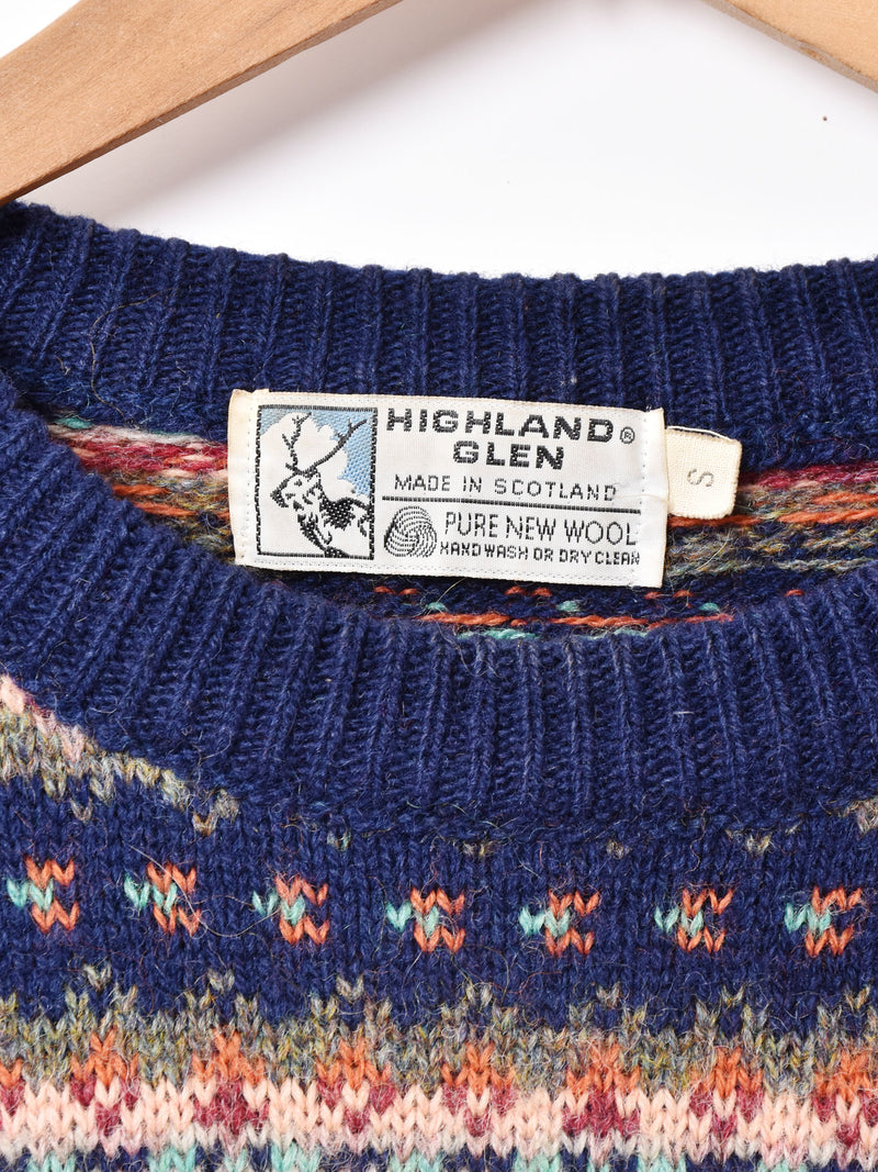 スコットランド製 フェアアイルセーター