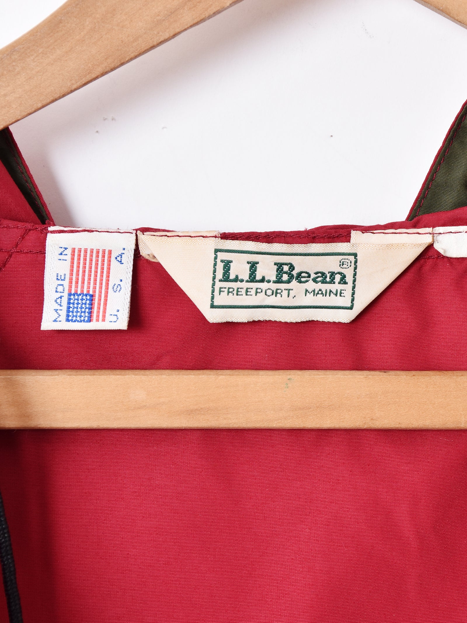 アメリカ製 L.L.Bean アノラックパーカー – 古着屋Top of the Hillの