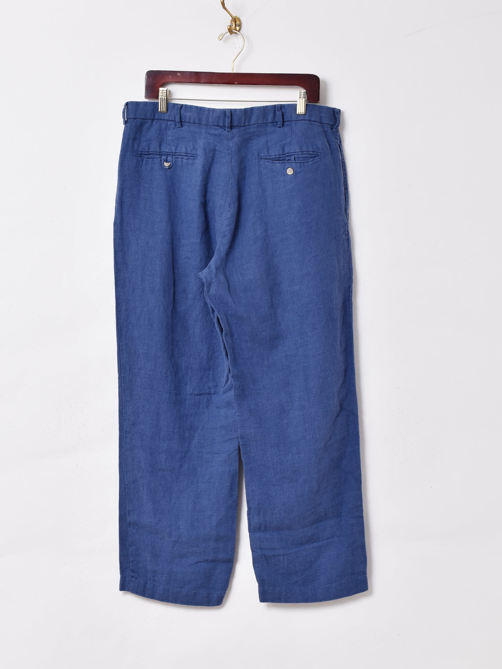 Ralph lauren ダックパンツ　ワーク　W36L30 Ralph Lauren リネン タックパンツ W35 – 古着屋Top of the Hill