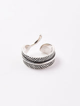 フェザーモチーフ シルバーリング