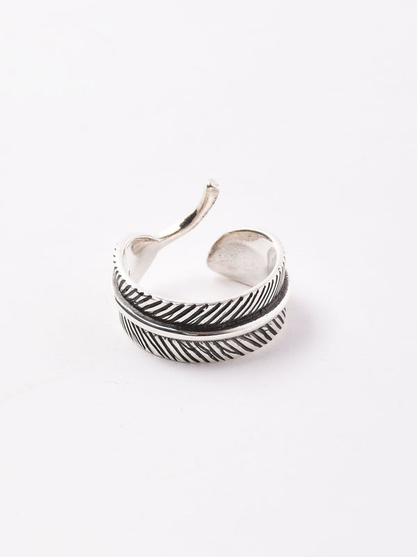 フェザーモチーフ シルバーリング