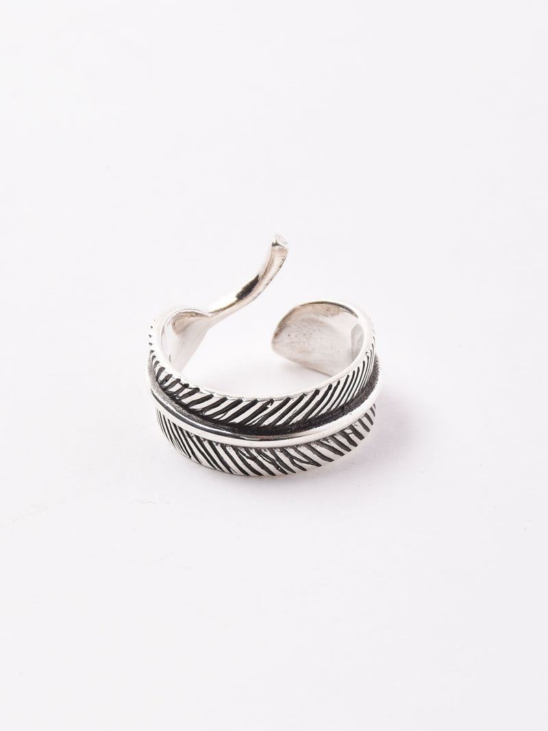 フェザーモチーフ シルバーリング