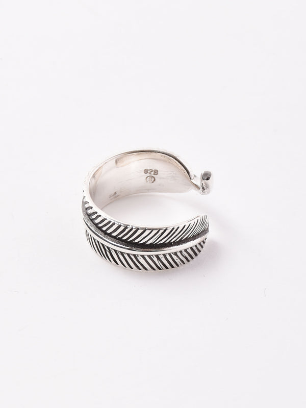 フェザーモチーフ シルバーリング