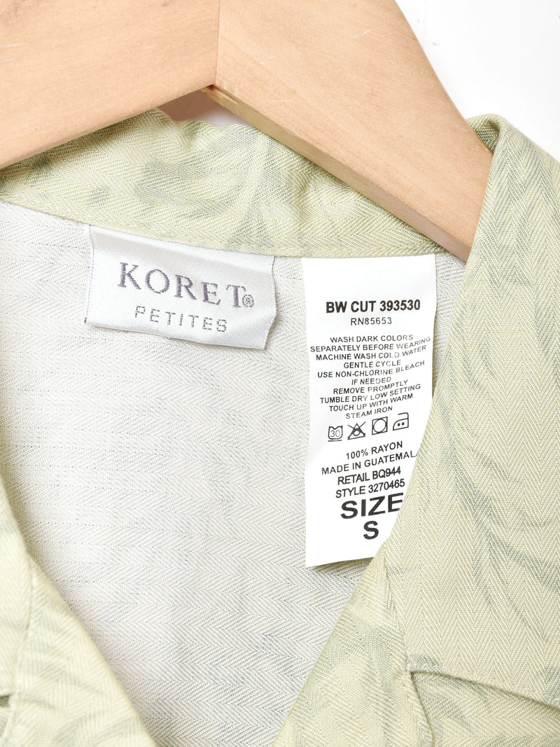 花柄 ハワイアンシャツ