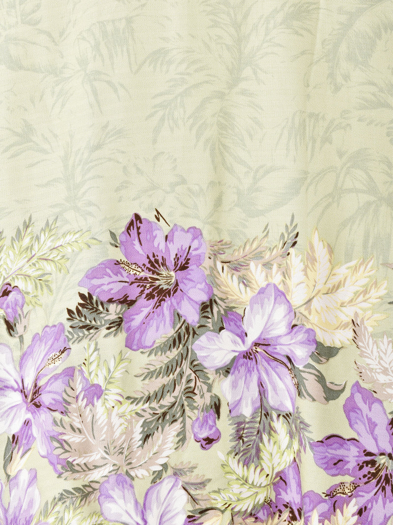 花柄 ハワイアンシャツ