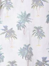 ヤシの木柄 ハワイアンシャツ