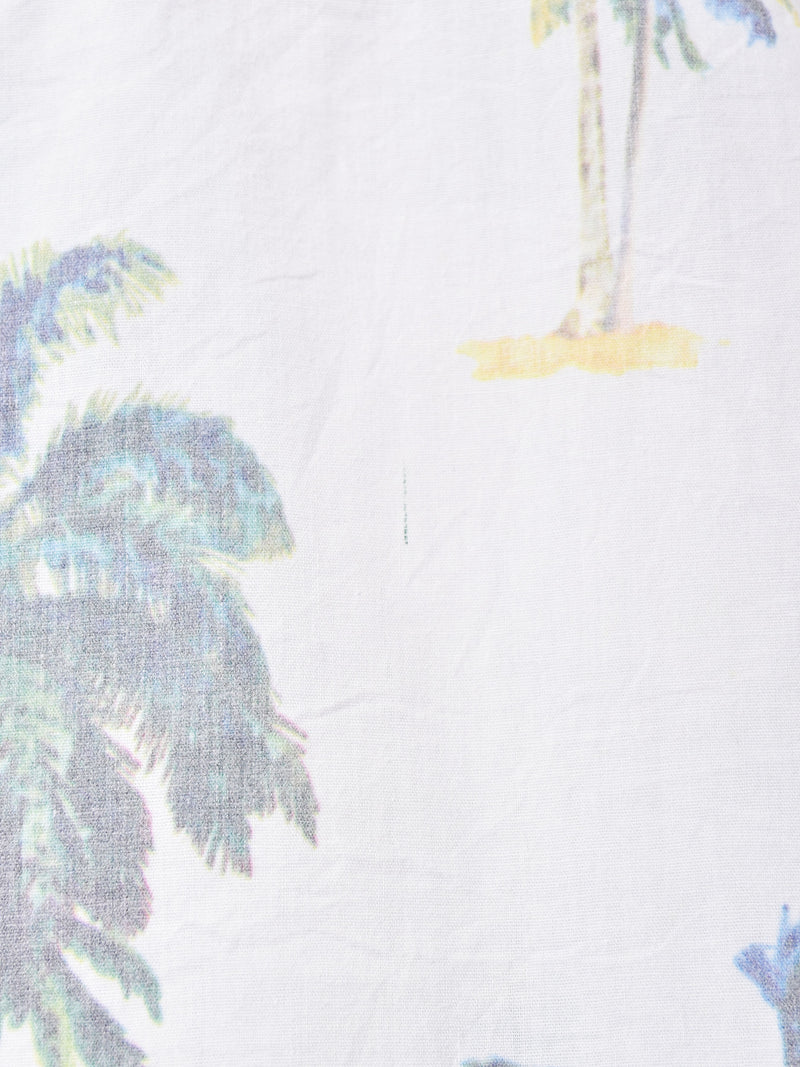 ヤシの木柄 ハワイアンシャツ