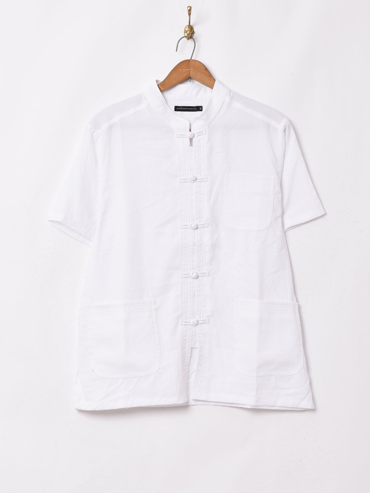 Santa Monica - ジャンティーク購入 ヴィンテージ チャイナシャツ 古着屋alconneで買った、60'sヴィンテージのチャイナシャツ